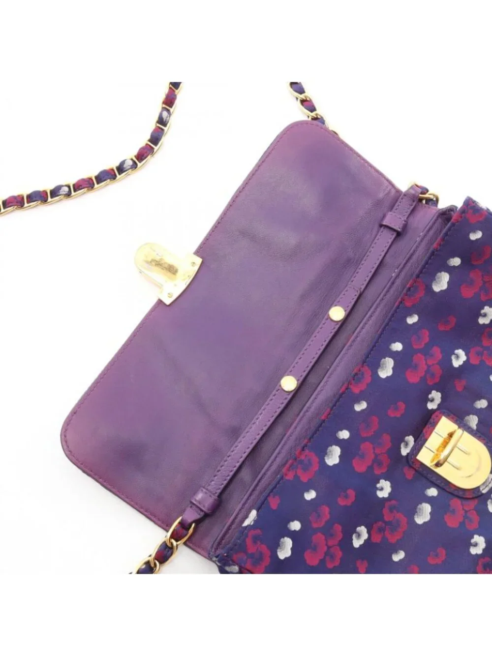 Prada Shoulder Bag Navy Nylon